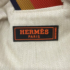Hermes Shoulder Bag Cavalier Beige Multi Cotton — view 8