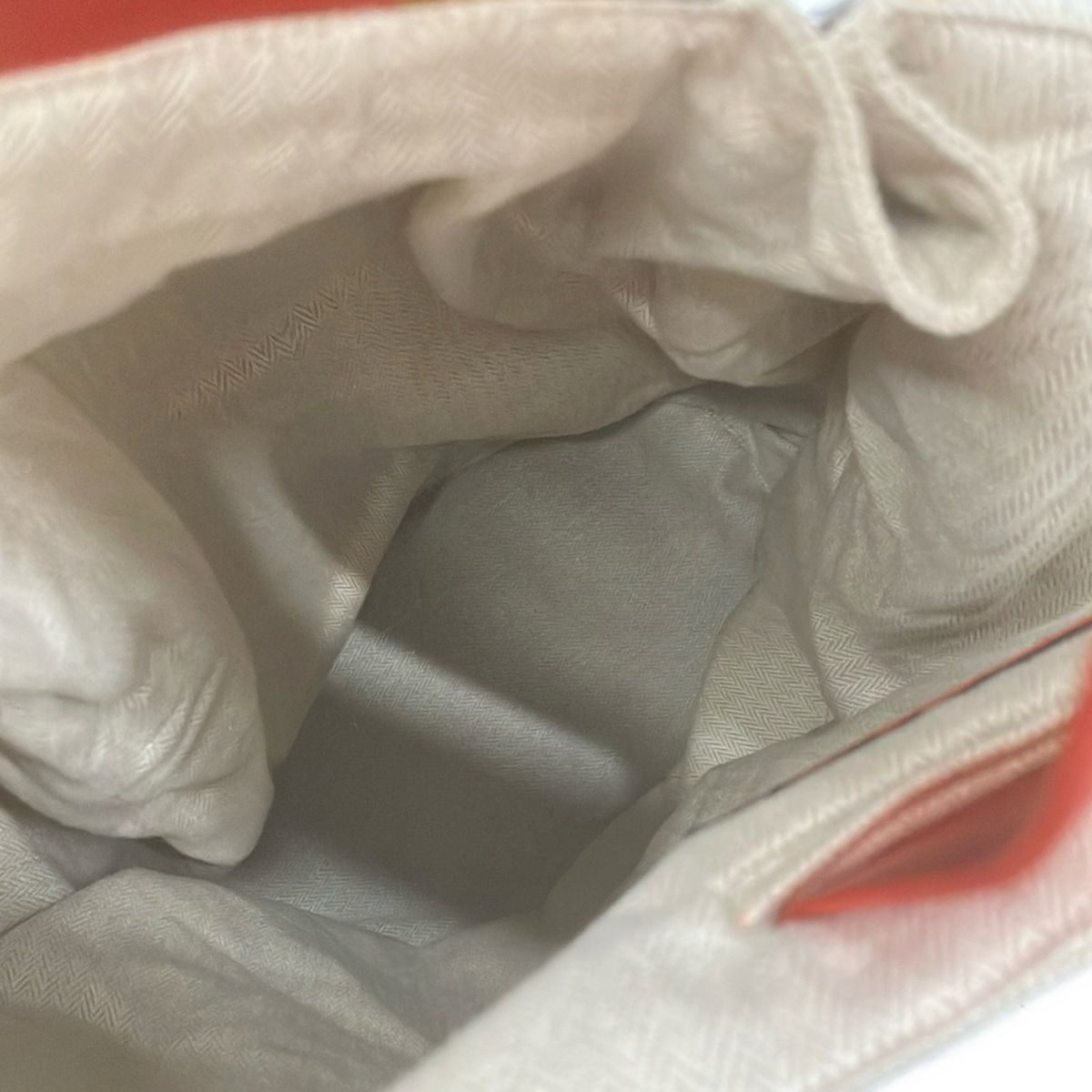 Hermes Shoulder Bag Cavalier Beige Multi Cotton — view 7