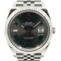 Rolex Datejust 41 SS WG Calf Troma Dial
