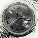 Rolex Datejust 41 SS WG Calf Troma Dial — view 2
