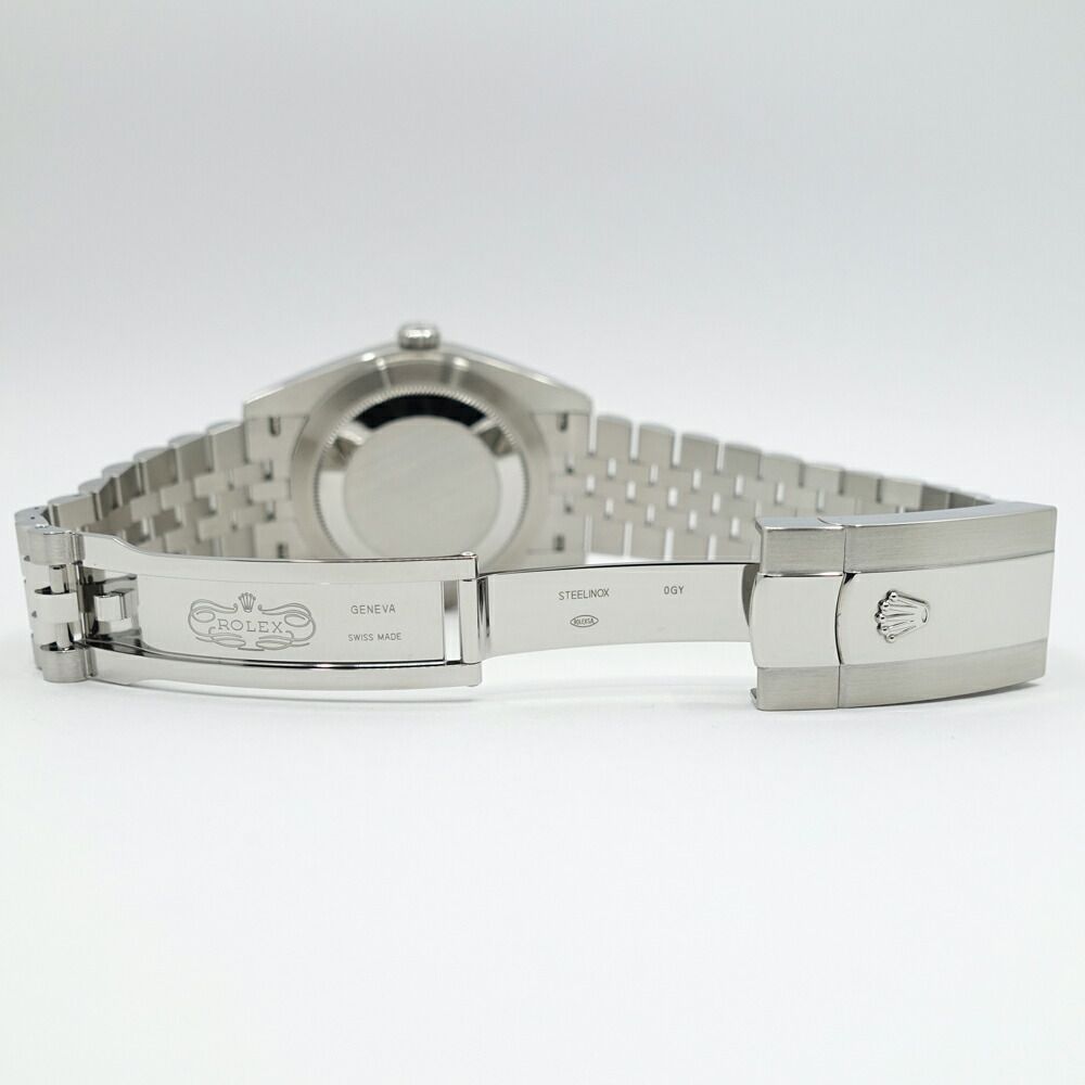 Rolex Datejust 41 SS WG Calf Troma Dial — view 7