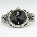 Rolex Datejust 41 SS WG Calf Troma Dial — view 3