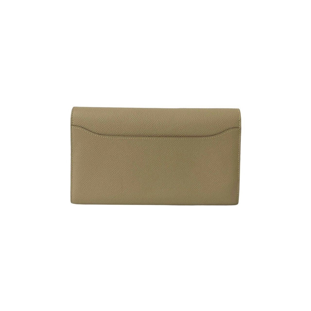 Hermes Constance Long Veau Epsom Wallet Billfold Beige — view 2