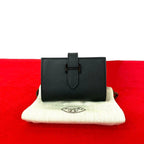 Hermes Bearn Card Case Monochrome Veau Epsom Business Holder Black