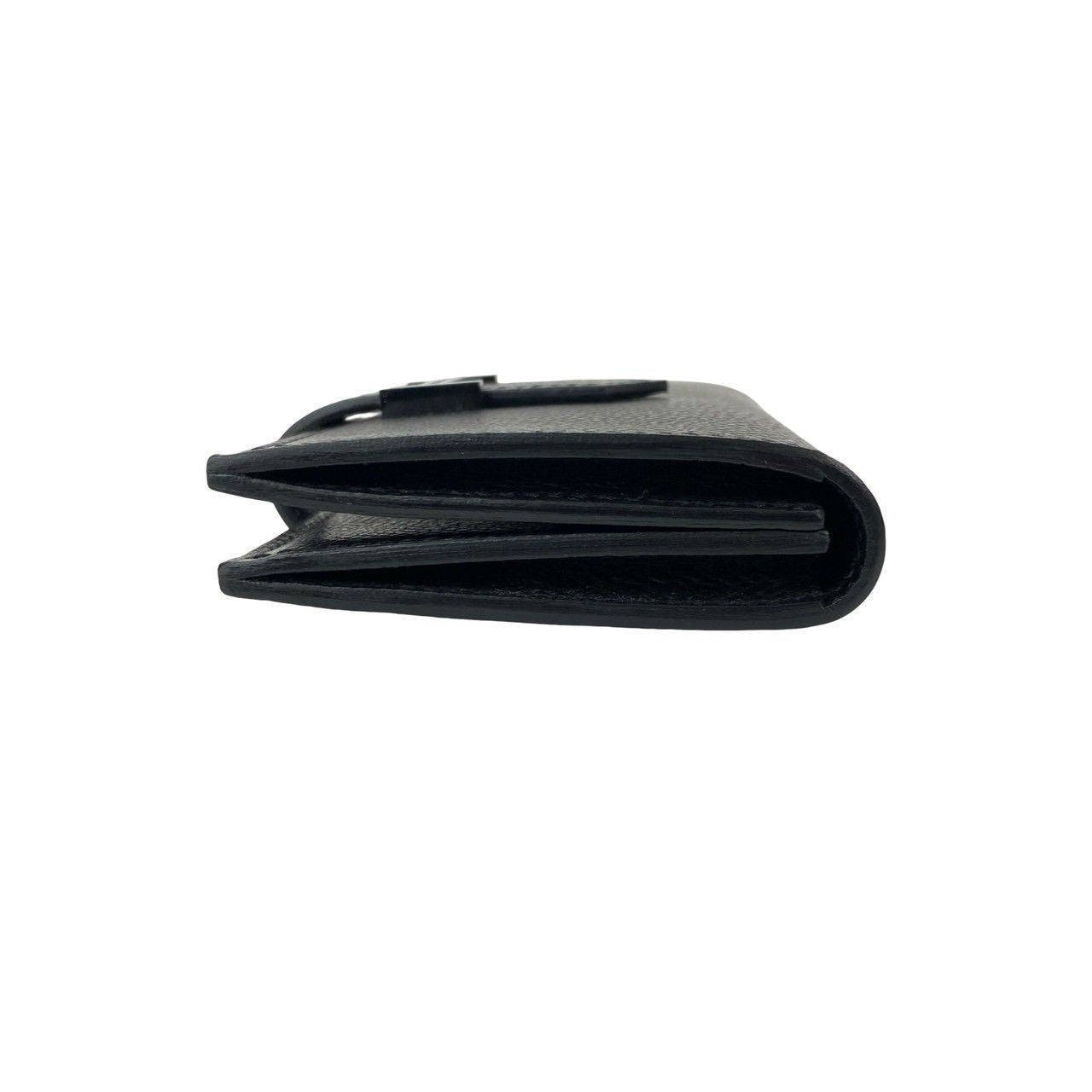 Hermes Bearn Card Case Monochrome Veau Epsom Business Holder Black — view 4