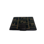 Fendi FF Zucca Pattern Canvas Leather Bifold Wallet Mini Billfold Coin Purse — view 4