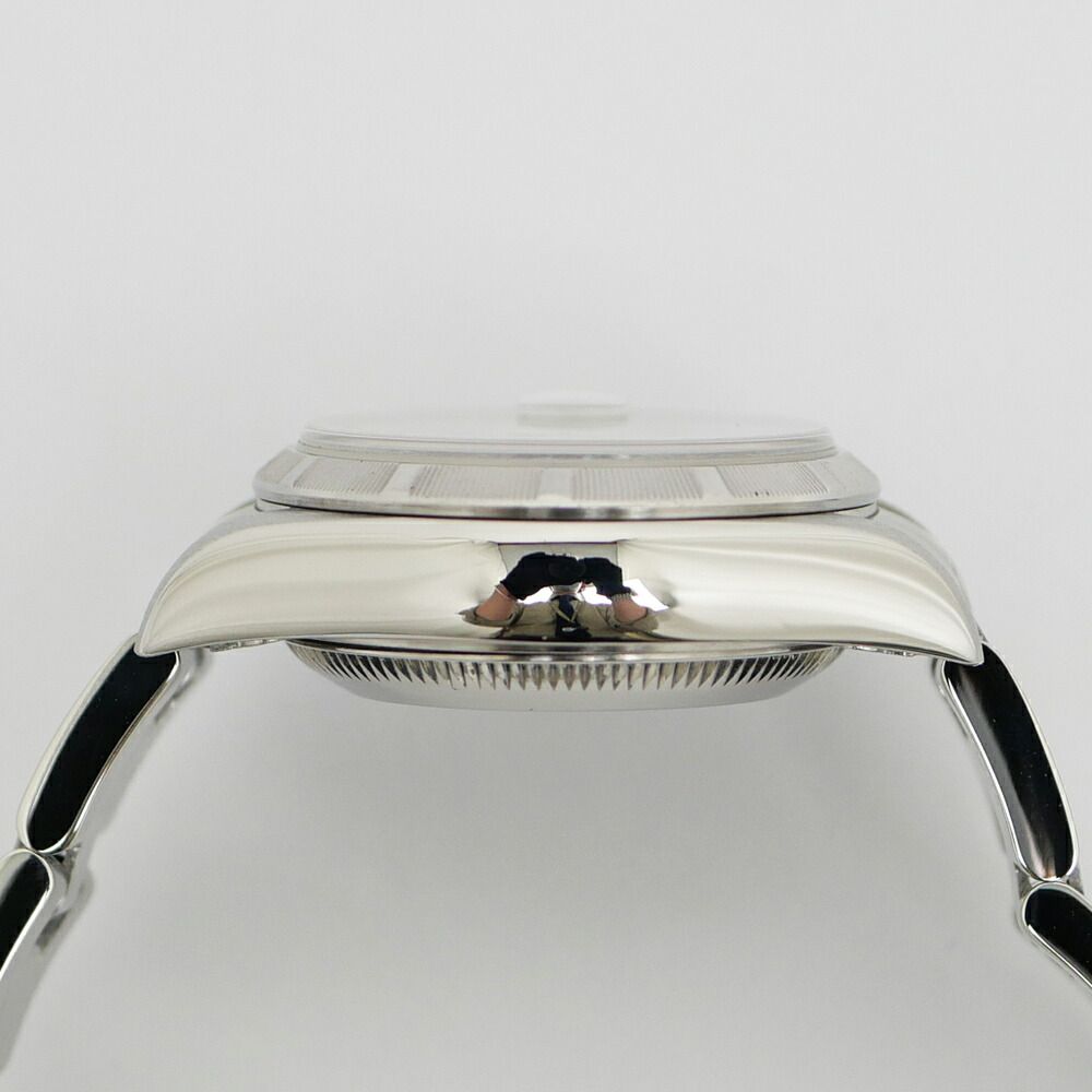Rolex Oyster Perpetual Date White Roman Number SS Watch Automatic Winding OH — view 6