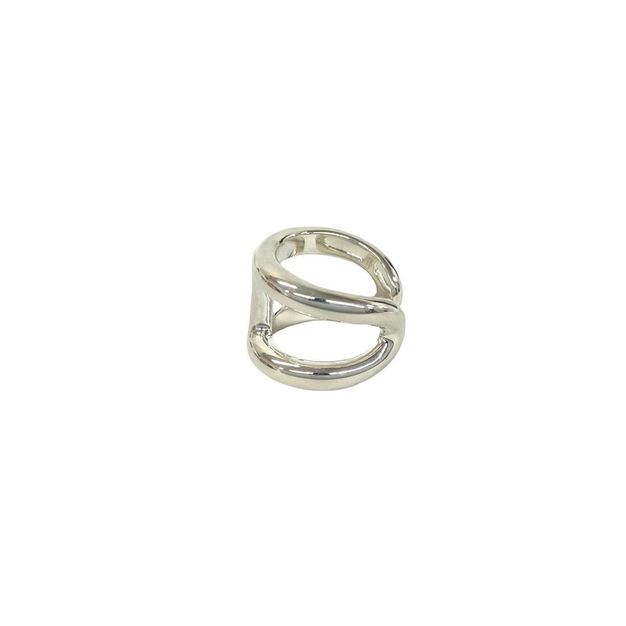 Hermes Osmose Ring GM 925 Sterling Silver — view 4