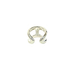 Hermes Osmose Ring GM 925 Sterling Silver — view 5