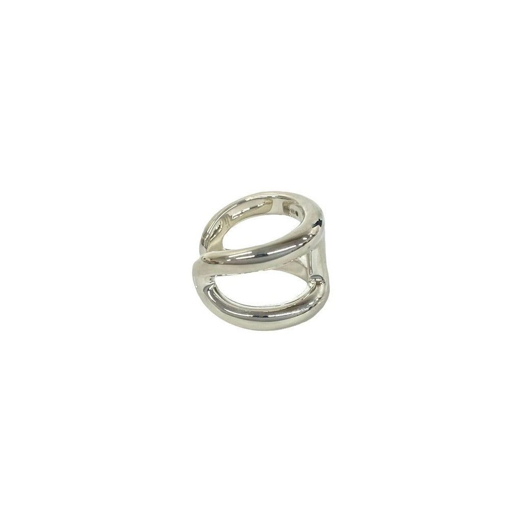 Hermes Osmose Ring GM 925 Sterling Silver — view 3