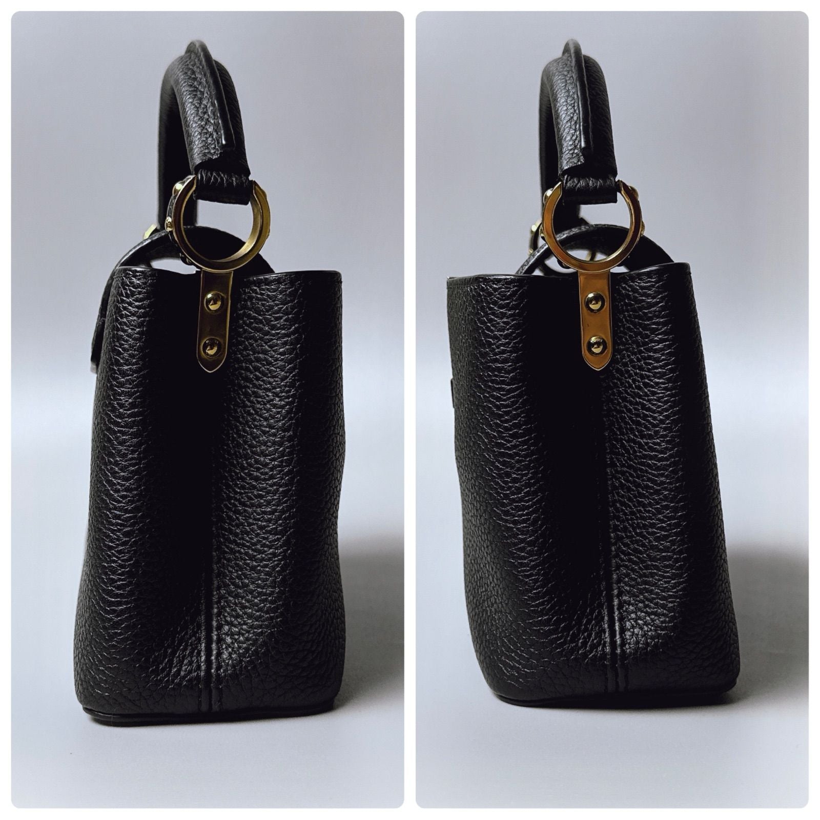 Louis Vuitton Taurillon Capucines Mini Handbag — view 6