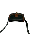 Celine Vintage Blason Triomphe Logo Leather Mini Shoulder Bag Pochette Black — view 4