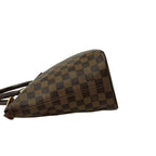 Louis Vuitton With Saleya PM Damier Pattern Leather Tote Brown — view 5