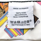 Hermes Heaven Twilly Scarf Springs Bague Spring Pink Blue White — view 7