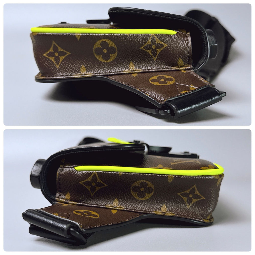 Louis Vuitton Monogram Macassar S Lock Sling — view 6