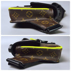 Louis Vuitton Monogram Macassar S Lock Sling — view 6