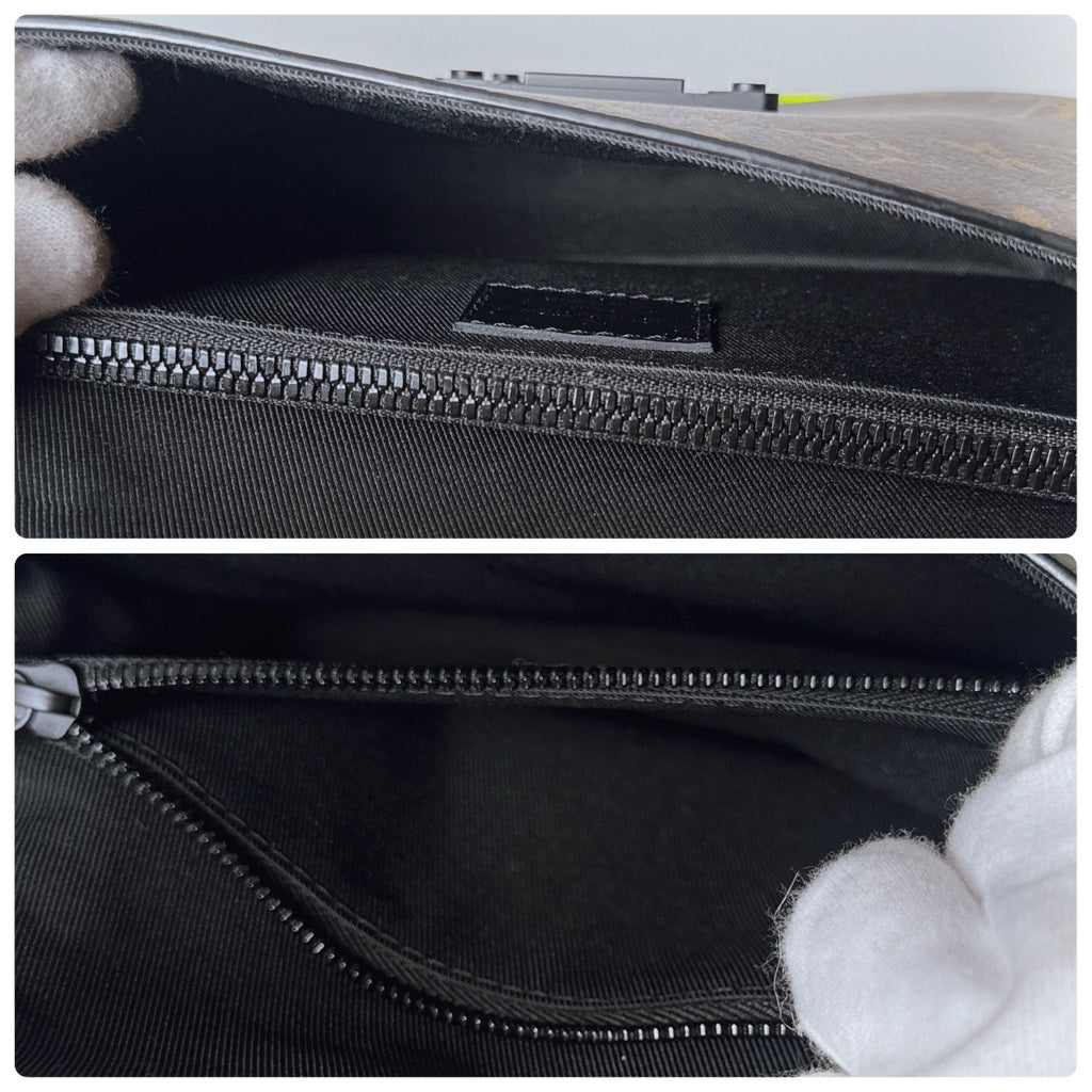 Louis Vuitton Monogram Macassar S Lock Sling — view 3