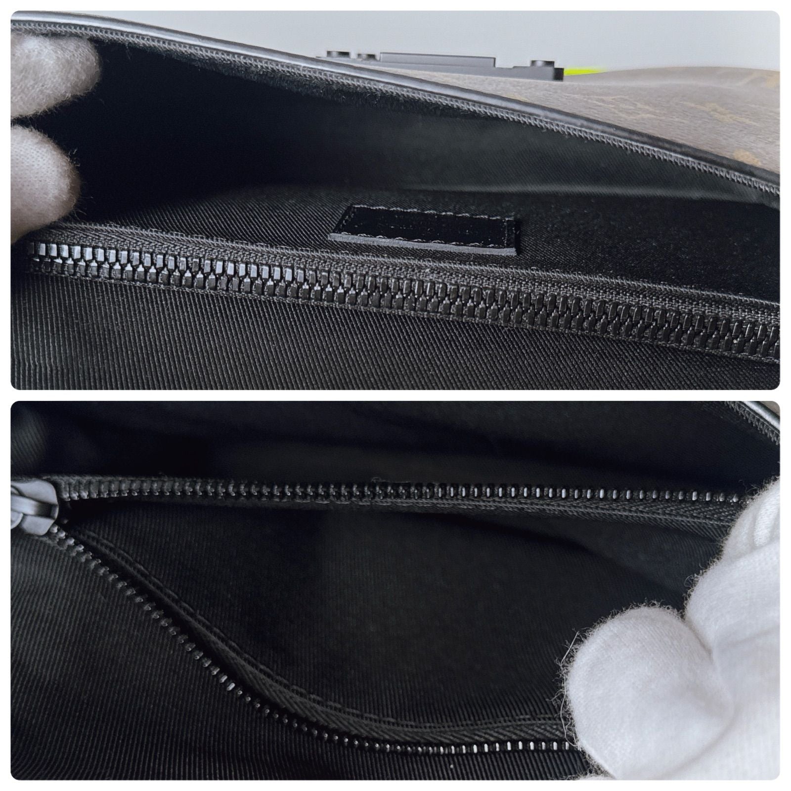 Louis Vuitton Monogram Macassar S Lock Sling — view 3