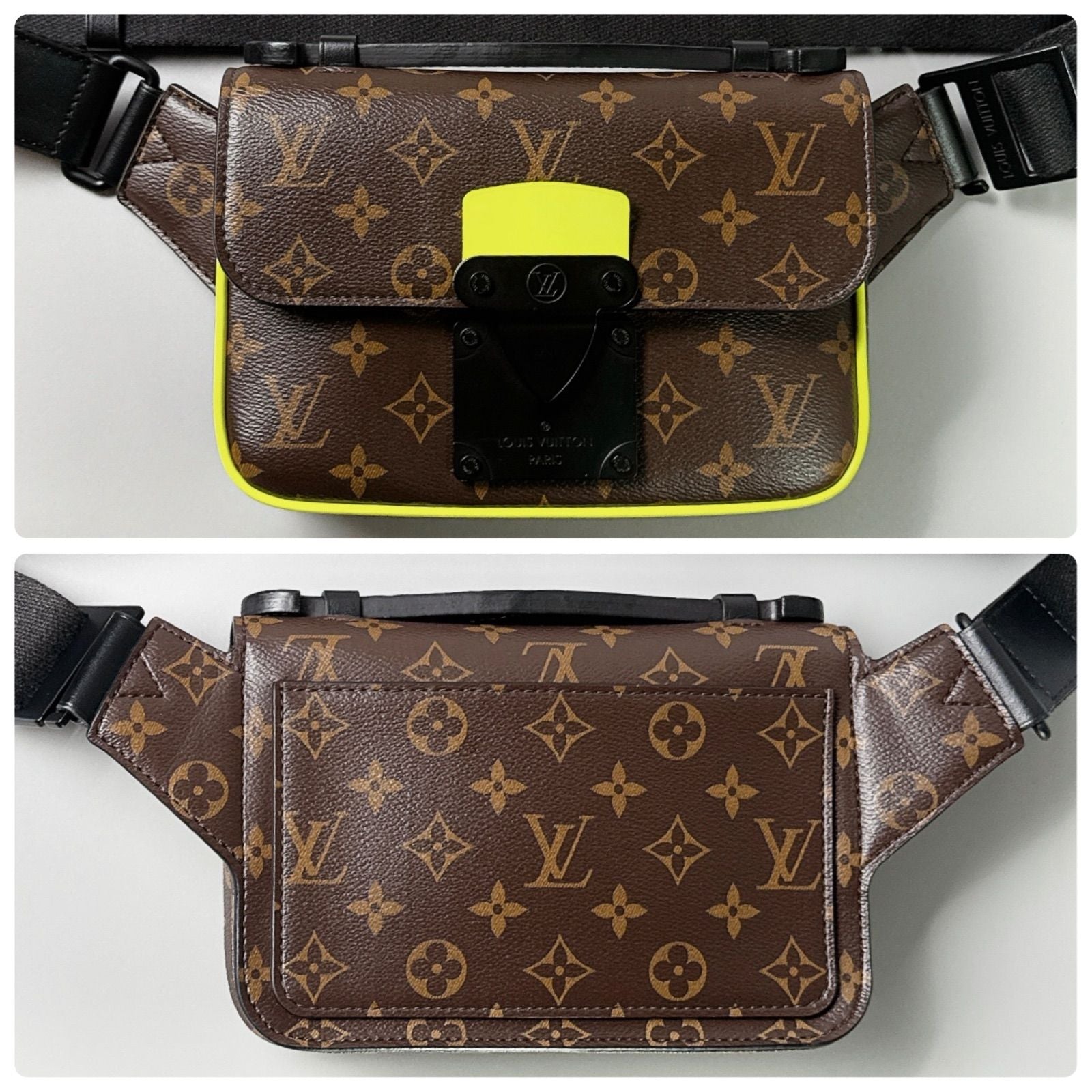 Louis Vuitton Monogram Macassar S Lock Sling — view 4