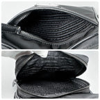 Prada Re-Nylon Shoulder Bag Triangle Logo Black — view 4