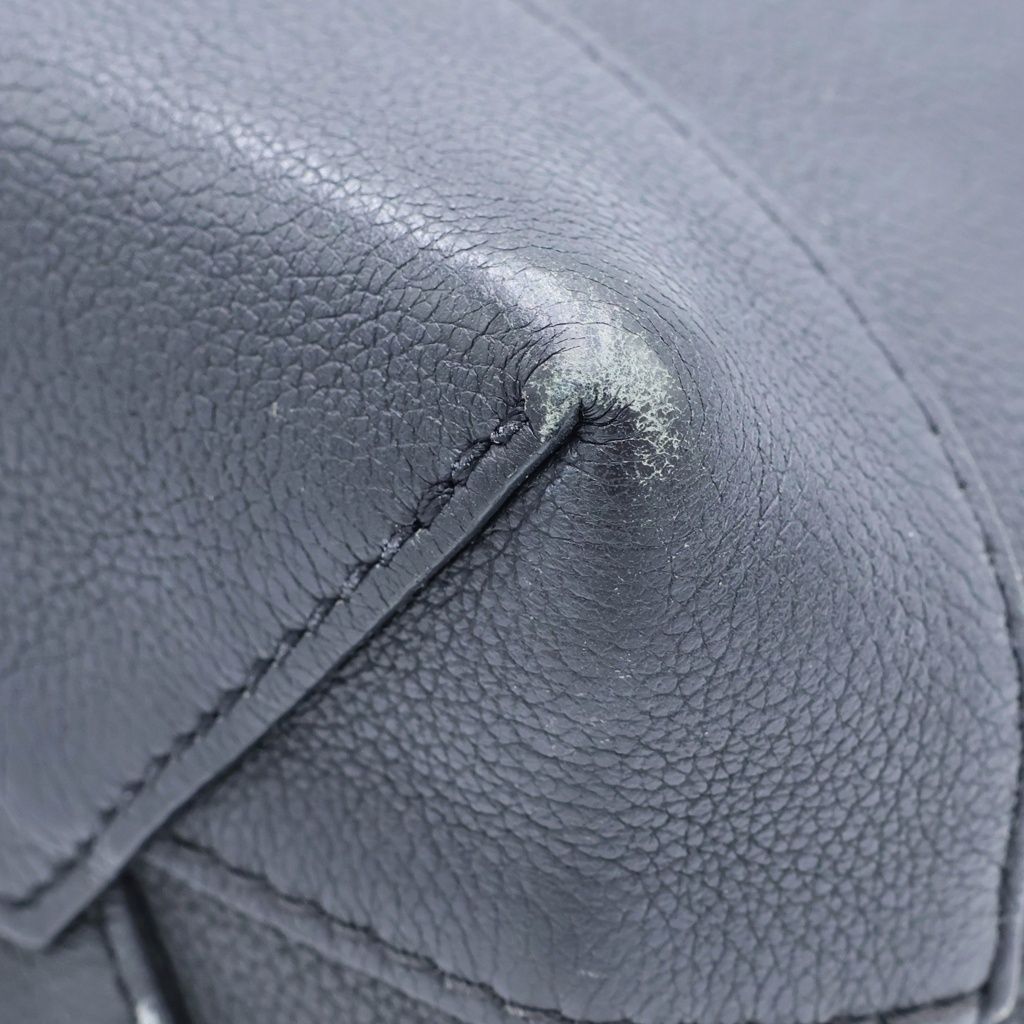 Louis Vuitton Lockme Backpack Mini Black Leather Gold — view 7