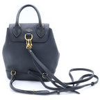 Louis Vuitton Lockme Backpack Mini Black Leather Gold — view 2