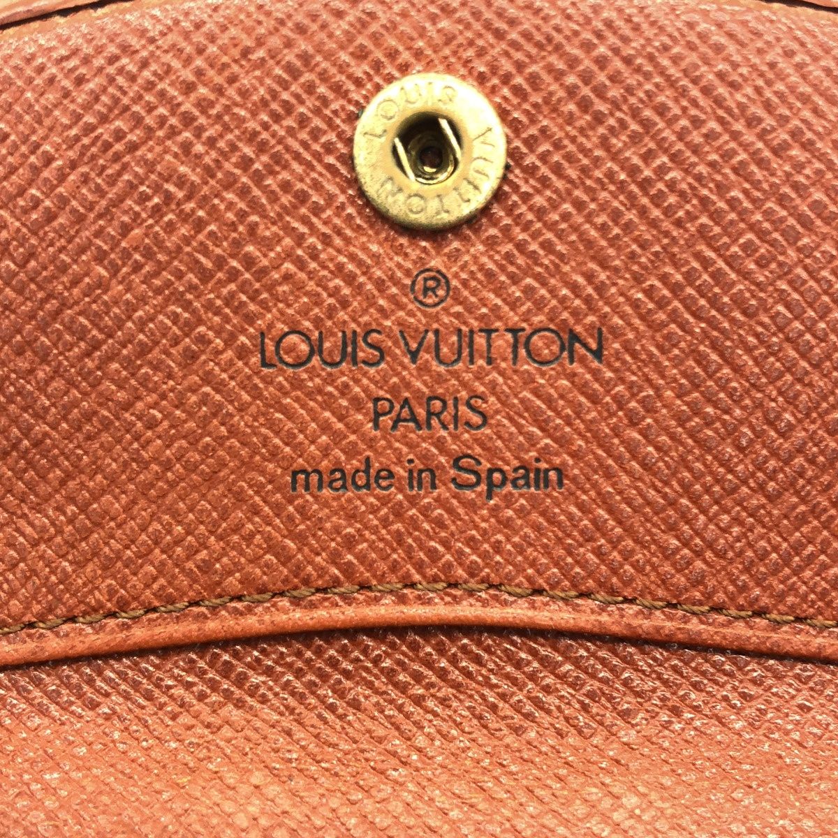 Louis Vuitton Epi Kenya Brown Porte-Monnaie Sample Coin Case — view 3