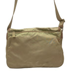 Prada Shoulder Bag Beige Brown Leather — view 3