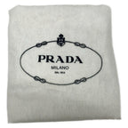 Prada Shoulder Bag Beige Brown Leather — view 8