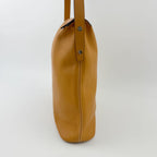 Loewe Leather Shoulder Bag Camel Silver Vintage — view 5