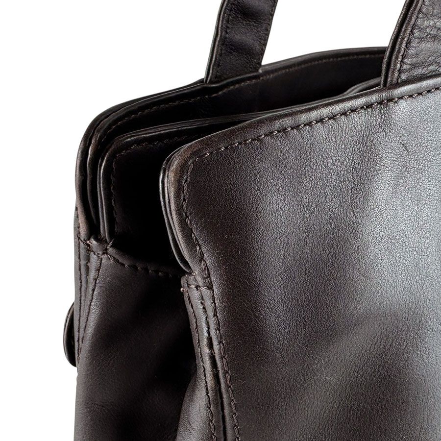 Chanel Shoulder Bag Brown — view 8