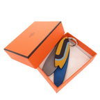 Hermes 3 Surfboard Petit Ash Togo Swift Misol Blue Gray Key Holder — view 2