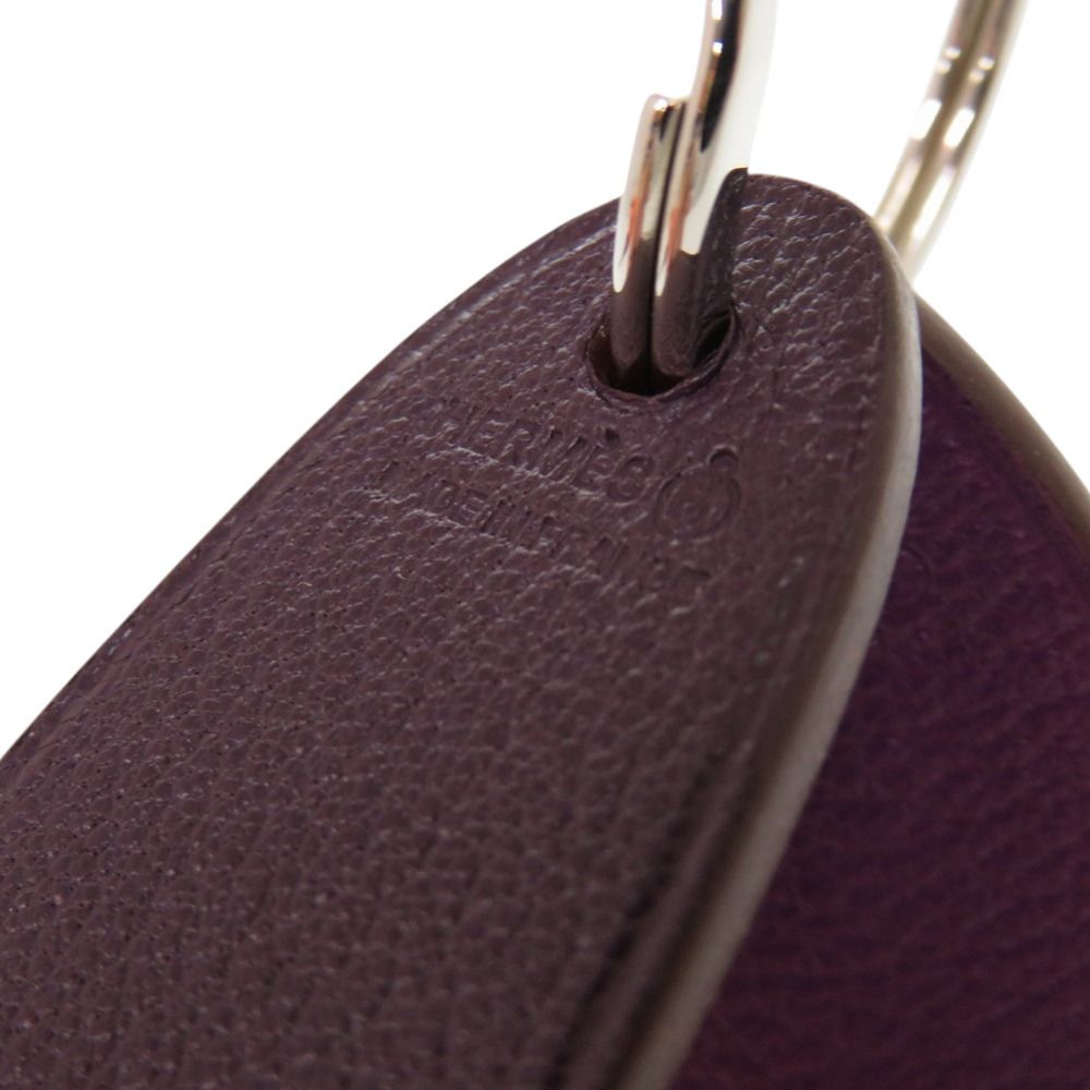 Hermes 3 Surfboard Petit Ash Togo Swift Misol Blue Gray Key Holder — view 4