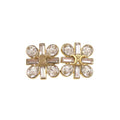 Celine Triomphe Stone Gold Earrings