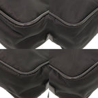 Prada Triangle Logo Nylon Black Second Pouch — view 4