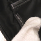 Prada Triangle Logo Nylon Black Second Pouch — view 7