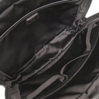 Prada Triangle Logo Nylon Black Second Pouch — view 5