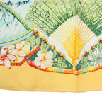 Hermes Aloha Carre 90 Scarf Silk All Over Pattern Orange TK — view 7