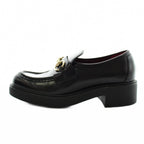 Gucci Horsebit Loafers Thick Sole Leather 36.5 Black — view 2