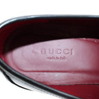 Gucci Horsebit Loafers Thick Sole Leather 36.5 Black — view 4