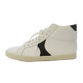 Celine Sneakers High Cut Leather 44 White