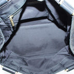 Chanel New Travel Line CC Logo Handbag Nylon Leather Black — view 6