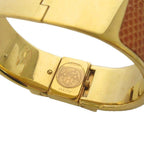 Hermes Loquet Bangle Watch Quartz Gold Color KH — view 7