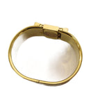 Hermes Loquet Bangle Watch Quartz Gold Color KH — view 5