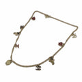 Chanel CC Logo Chain Belt Heart Bike Motif Gold Color KH