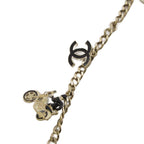 Chanel CC Logo Chain Belt Heart Bike Motif Gold Color KH — view 7