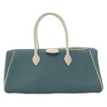 Hermes Paris Bombay 40 Handbag Epsom Leather Blue KH