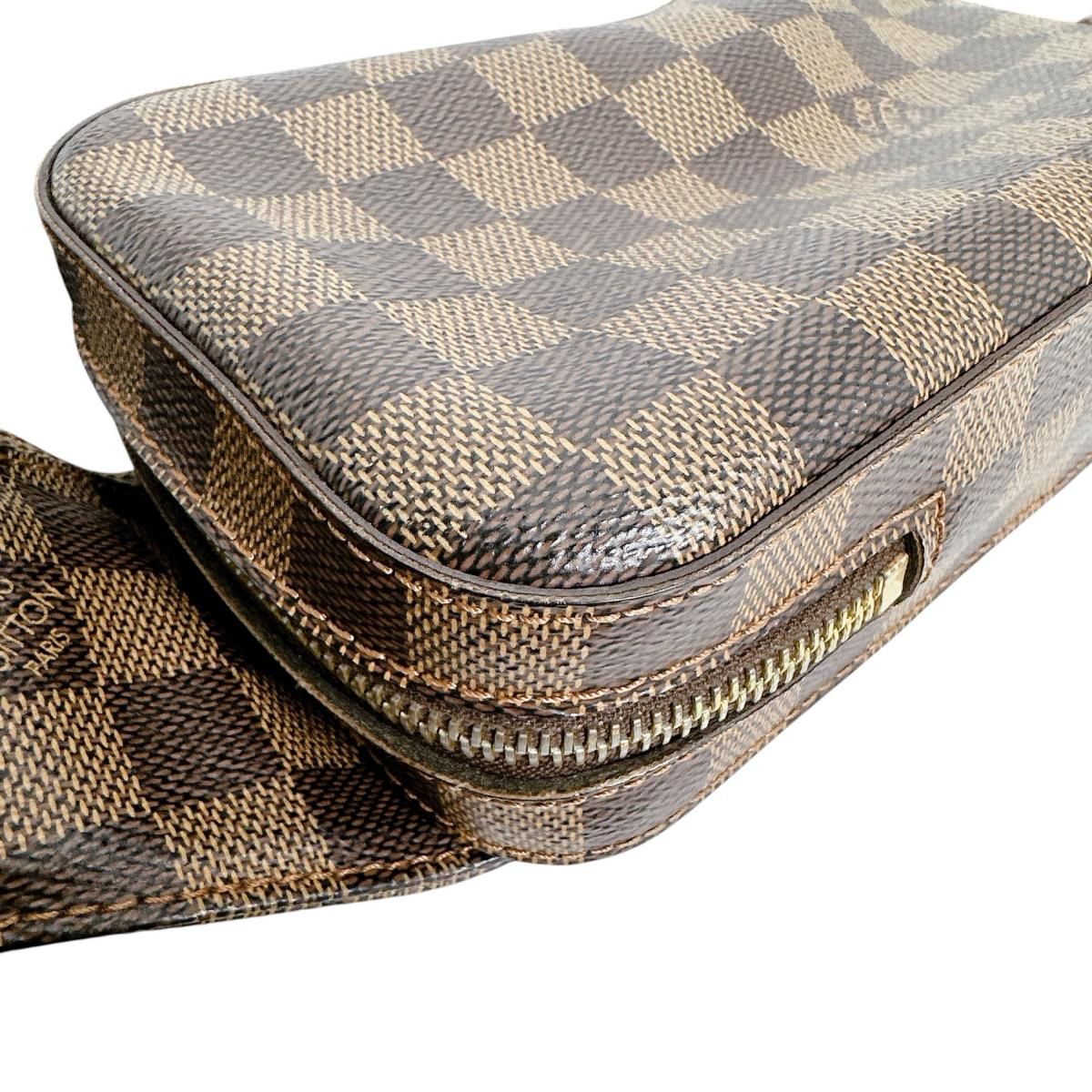 Louis Vuitton Crossbody Waist Pouch Geronimos Belt Bag Brown — view 6