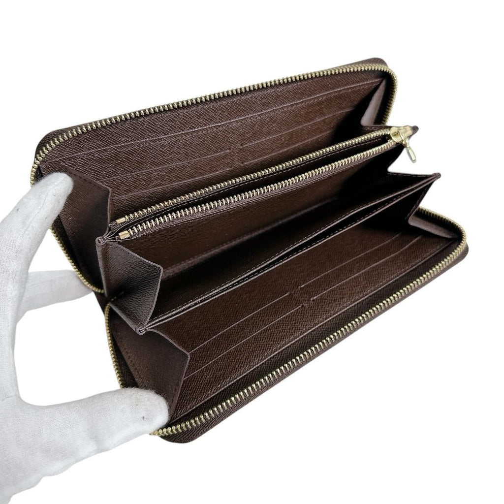 Louis Vuitton Damier Zippy Wallet Ebene — view 9