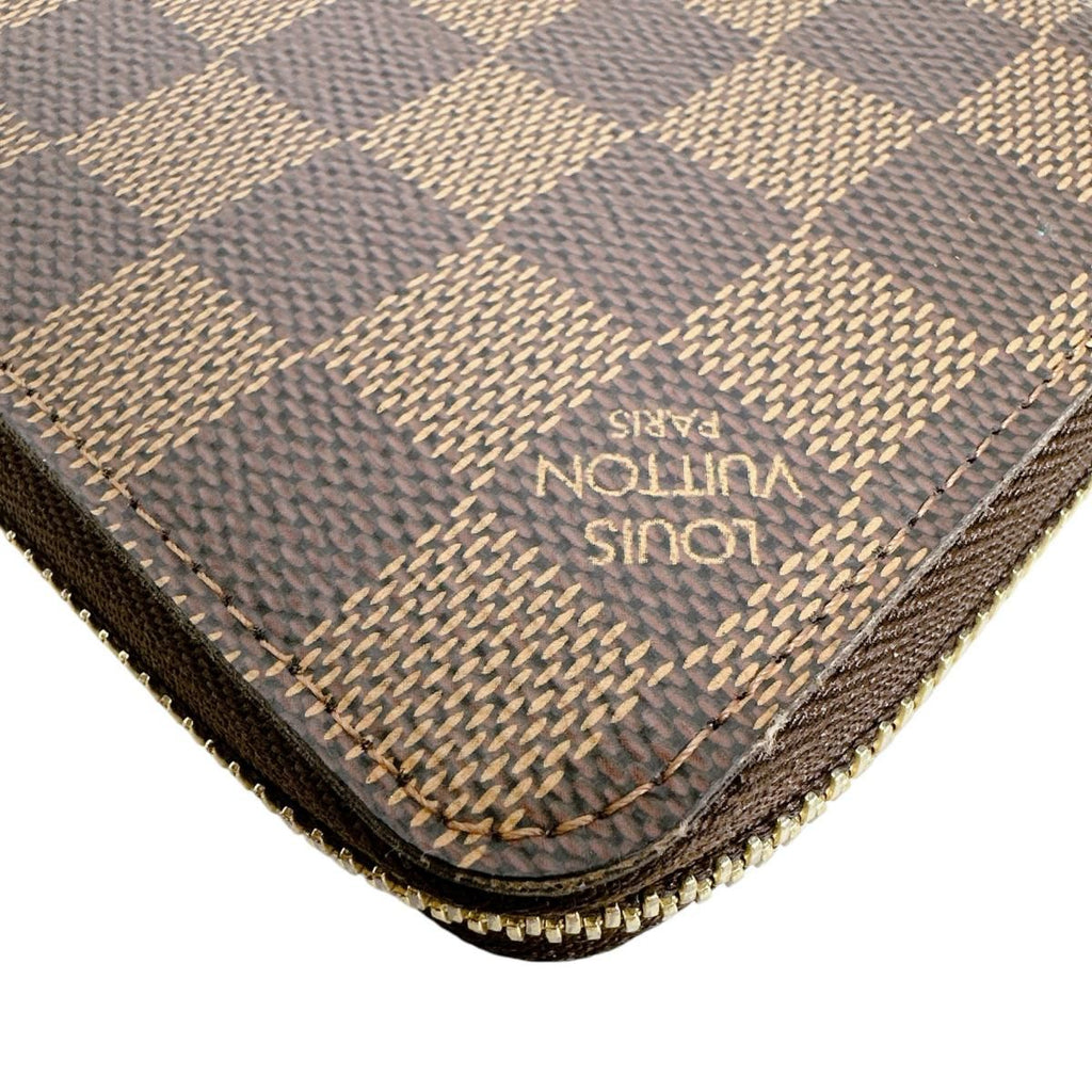 Louis Vuitton Damier Zippy Wallet Ebene — view 8